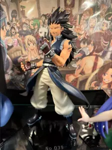 Figurina FAIRY TAIL x Bfull Gajeel Redfox 1/6 limitata a 300 unità usata F/S - Foto 1 di 2