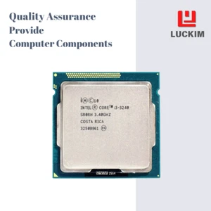 Intel Core i3-3240 CPU - Socket LGA 1155 2 Cores 4 Threads 3.4GHz 3MB L3 Cache 5 - Picture 1 of 7