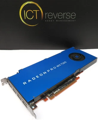AMD RADEON PRO WX 7100 8GB GDDR5 GPU Graphics Card - Image 1 of 4