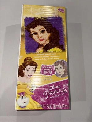 DIMENSIONS DISNEY PRINCESS LATCH HOOK KIT BELLE 12" X 12" Sleeping Beauty - Image 1 of 4