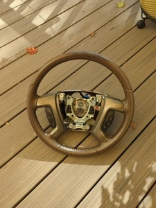 Chevrolet Silverado 1500 2013 cuero rueda de cuerda con control de crucero V D cachemir - Imagen 1 de 8