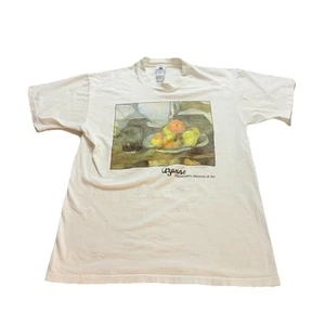 VTG Cezanne Still Life Philadelphia Museum of Art T Shirt Adult L Single Stitch - Picture 1 of 12