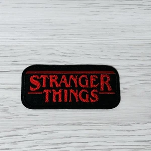 Stranger Things Patch Embroidered IRON or Sew on Fast Delivery SCI FI Gift - Imagen 1 de 5