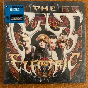 The Cult - Electric (LP, Album, Ltd, RE, Blu) (Mint (M)) - Picture 1 of 5