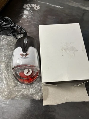 Vintage Aqua Water Globe Usb Mouse Rare Wings Season Ticket Holder - Image 1 of 4