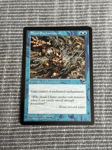 Steal Enchantment - Medium Play MTG Tempest Magic The Gathering - Picture 1 of 3
