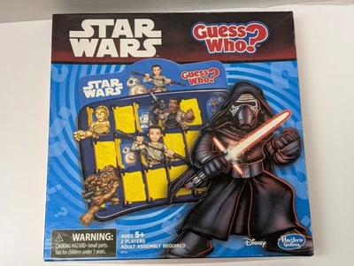 Star Wars Guess Who? Game 2014 Edition Disney Hasbro B2353 Box Made In USA - Image 1 of 4