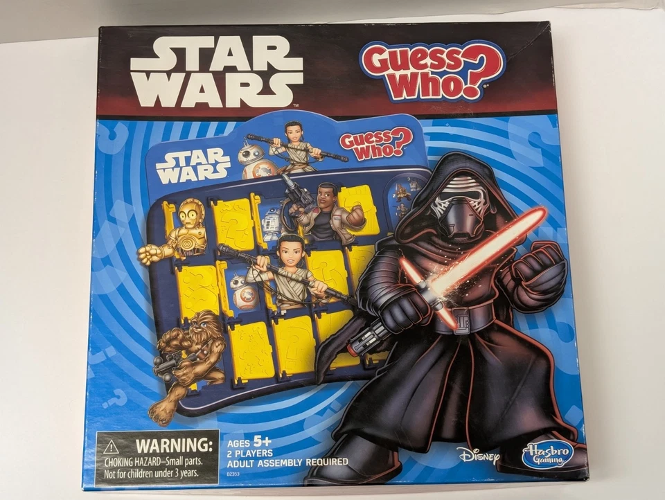 Star Wars Guess Who? Game 2014 Edition Disney Hasbro B2353 Box Made In USA - Image 1 of 4