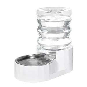 Automatic 5L Pet Waterer, Gravity Stainless Steel Water Dispenser, 100% BPA-F... - Picture 1 of 8