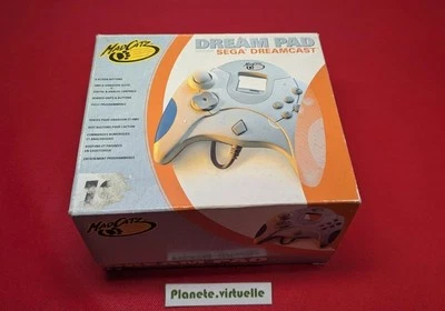 BOITE VIDE MANETTE DREAM PAD MAD CATZ  SEGA DREAMCAST 🌟 - Photo 1/4