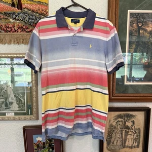 Polo Ralph Lauren Vintage Años 90/00 RARO Rayas Colorido Agotado Talla S/M - Imagen 1 de 6