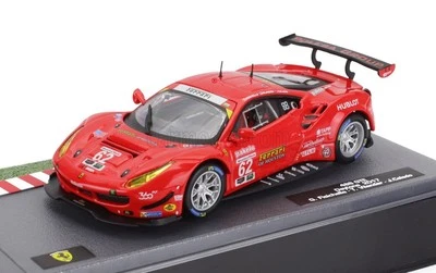 MODELLINO AUTO STATICO FERRARI 488 GTE 24H DAYTONA 2017 FISICHELLA CALADO 1:43 - Immagine 1 di 4