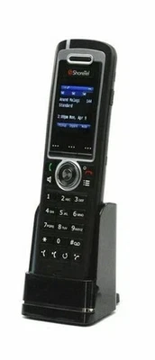 Teléfono inalámbrico y base ShoreTel IP 930D - negro 630-1088-02/falta adaptador de corriente Foto 1 de 4