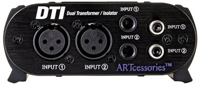 ART DTI Dual Transformer Isolator DI Box Passive Stereo Hum Eliminator - Image 1 of 4