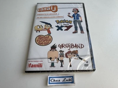 Canal J - DVD Promo Présentation Pokémon XY, Sprout, Grojband - Neuf Blister - Immagine 1 di 2