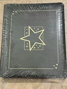 Creative Memories Shining Star Black Album 8.5 x 11 NEW Sealed Pages Gold Foil - Picture 1 of 1