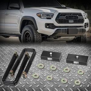 J2 Rear 2" Leveling Leaf Spring Blocks Lift Kit For 95-23 Toyota Tacoma 6-Lugs - Picture 1 of 5