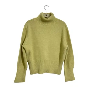 Lemui Korea weicher Woll Rollkragen Pullover Gr. S hellgrün weich Frühling - Bild 1 von 10