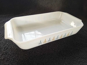 Vintage Anchor Hocking Fire King Candle Glow 1qt Kasserolle Backform #441 - Bild 1 von 17