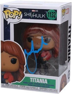 Jameela Jamil She-Hulk Autographed Titania #1132 Funko Pop! Figurine - BAS - Picture 1 of 1