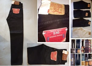 JEANS WAMPUM SPECIAL 510, taglia 41, colore nero, nuovi, ed altri - Foto 1 di 24