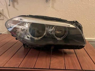 ¡Completo! Faro derecho derecho bmw serie 5 f10 535i 2014-2016 xenón oculto con afs oem Foto 1 de 4