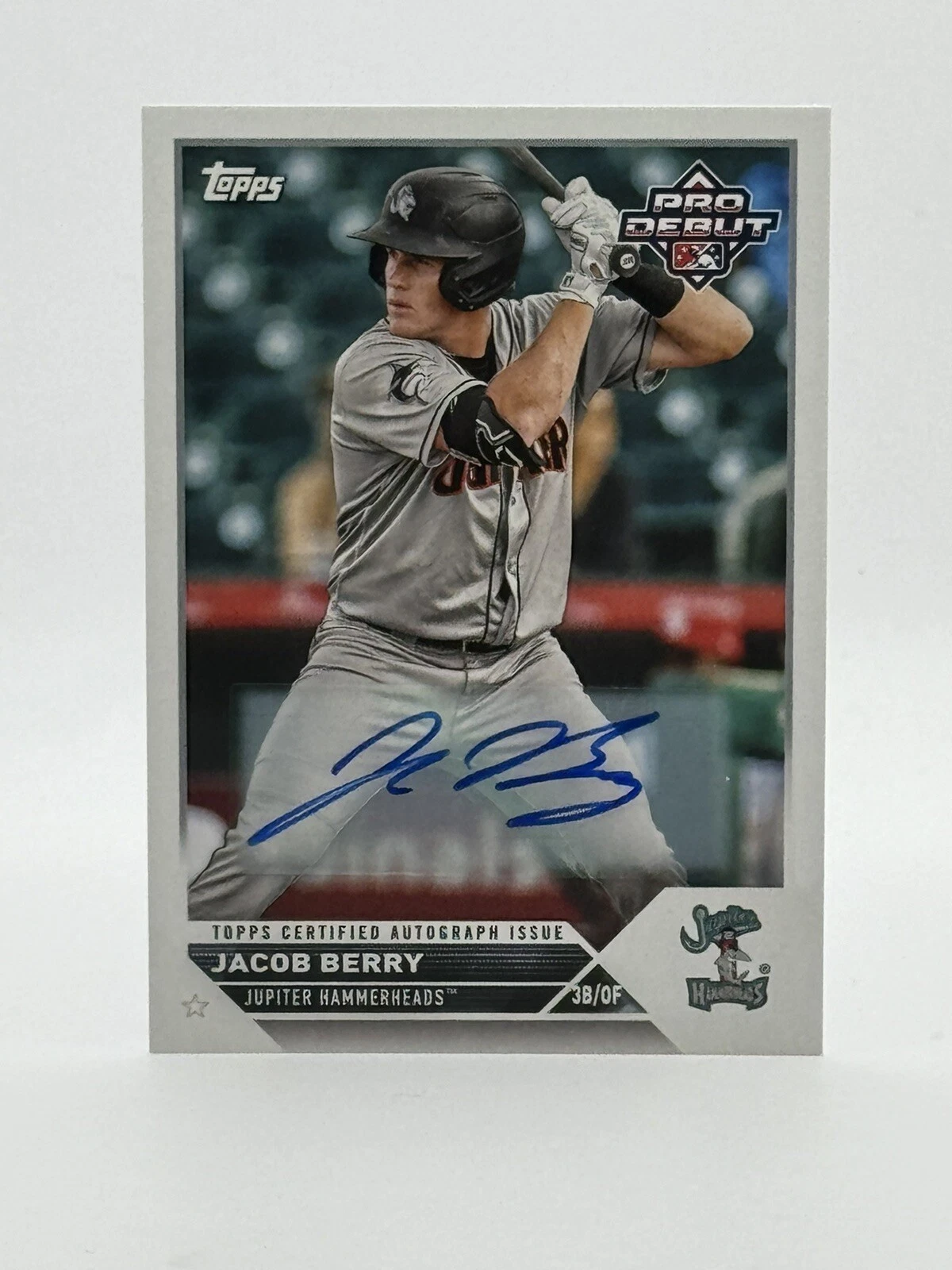 2023 Topps Pro Debut - Autographs #PD-58 Jacob Berry Auto Rookie RC