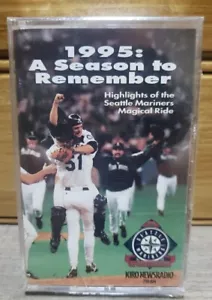 1995 Una stagione da ricordare Seattle Mariners Cassetta Radio KIRO Nuova/Sigillata - Foto 1 di 8