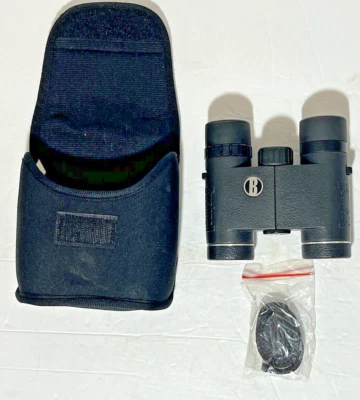 Bushnell 10x25 Compact Folding Roof Prism Binocular FOV 330 Ft-N with case - Image 1 of 4