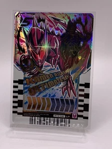 Bandai Gotchard Ride Chemy Card PHASE:03 RT3-108 Legend parallel : ULTIMATE REVI - Picture 1 of 3