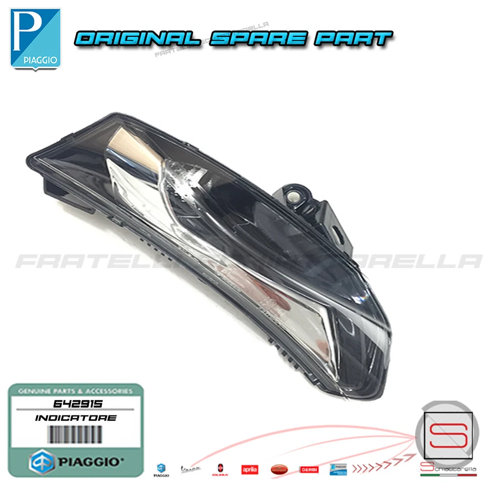 Indicatore Direzione Freccia Anteriore Destra Originale X10 125 350 500 642915 - Immagine 1 di 1