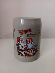 Usinger's-America's Famous Sausage Beer Stein Milwaukee WI Made In GERMANY 5 IN - Picture 1 of 12