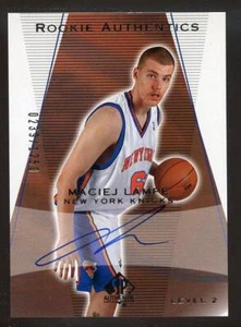 2003-04 SP AUTHENTIC MACIEJ LAMPE ROOKIE AUTO #239 /1250 RC - Picture 1 of 1