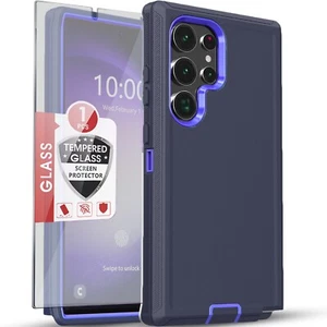 For Samsung Galaxy S25 Ultra S24 S23 Plus S22 S21 S20 FE Case Phone Cover +Glass - Picture 1 of 47