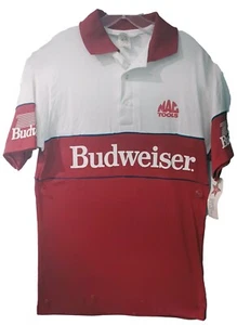 VRHTF VTG AWESOME NHRA KENNY BERNSTEIN "BUD" TOP FUEL DRAGSTER CREW SHIRT MEDIUM - Picture 1 of 6