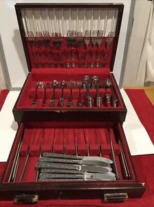 Interpur FLORENZ 8 BLÜTENBLÄTTER 24 Portionen 5 tlg 124 Set Box + Zuckerlöffel Buttermesser - Bild 1 von 10