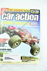 Radio Control Car Action August 2007 RC Traxxas VXL Stampede HPI Baja 5BS 4-Tec - Picture 1 of 2