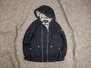 Barbour Pendeen Waterproof Womens Hoodie Zip Blue Jacket - Picture 1 of 20