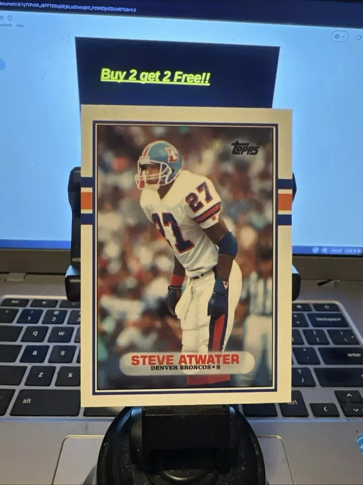 Steve Atwater cards--you pick - Image 1 of 1