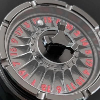 Spinning D20 Fingertip Gyro Roulette Dice Multi-Sided Metal Dice for Table Games - Image 1 of 4