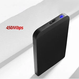 External Hard Drive 2TB Capacity USB 3.0 450Mbps High Speed Plug And Play An Hot - Picture 1 of 12