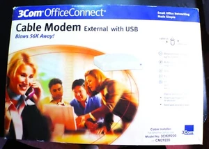 3Com OfficeConnect Cable Modem 3CR29210 With USB (Open Box) - Picture 1 of 4