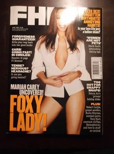 FHM MAGAZINE UK APRIL 1999 MARIAH CAREY LADY DONNA AIR EMMA SJOBERG NEW!!! - Picture 1 of 2