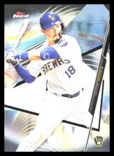 2020 Topps Finest Keston Hiura   4 Milwaukee Brewers