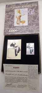 1996 Zippo Lighter (Sealed & Unfired) “Marjorie” Limited Ed. Petty Girl & Box - Picture 1 of 5
