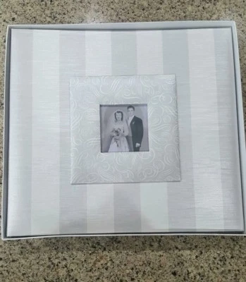 Silver Flourish Scrap book Album (No scrapbook papers & coordinating die cuts) - Image 1 of 3