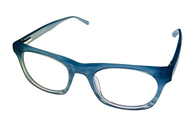 Marco rectangular suave de plástico Jones New York para hombre, J229 azul 48 mm Foto 1 de 4