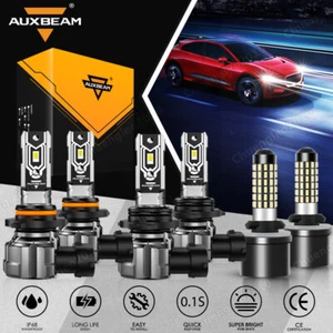 Faros antiniebla blancos 6x para Nissan Armada 2005-2010 AUXBEAM LED haz alto bajo - Imagen 1 de 12