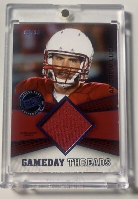 2012 PRESS PASS ANDREW LUCK /99 GAME DAY THREADS #GDT-AL  **See Description** - Image 1 of 4