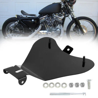 For Harley Sportster XL1200 883 Iron Custom Bobber Motorcycle Solo Seat Base Kit - Image 1 of 4